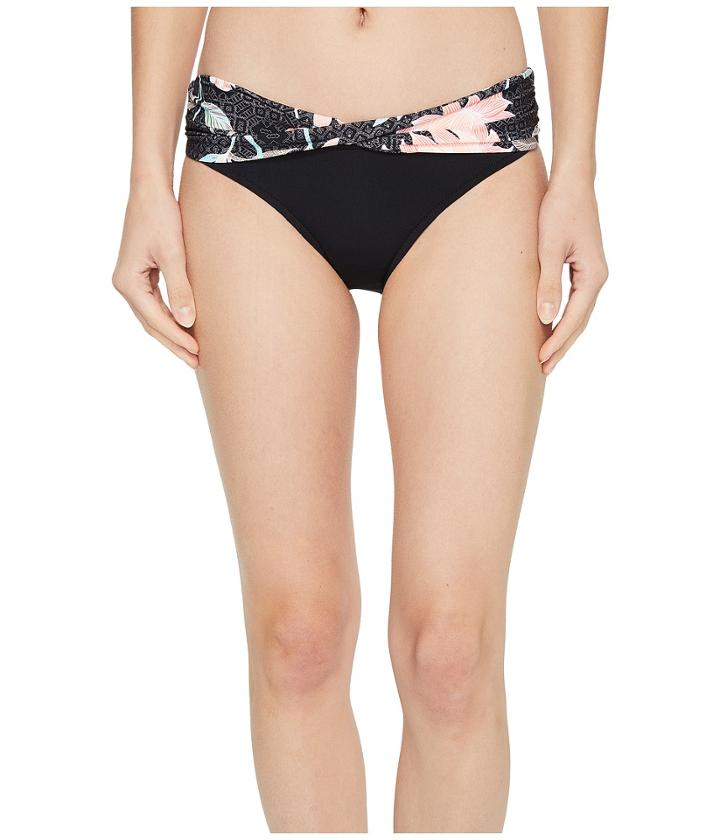 Seafolly Bali Hai Twist Band Mini Hipster (black) Women's Swimwear