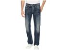 Buffalo David Bitton Six Straight Leg Jeans In Scratched And Sandblasted (scratched And Sandblasted) Men's Jeans