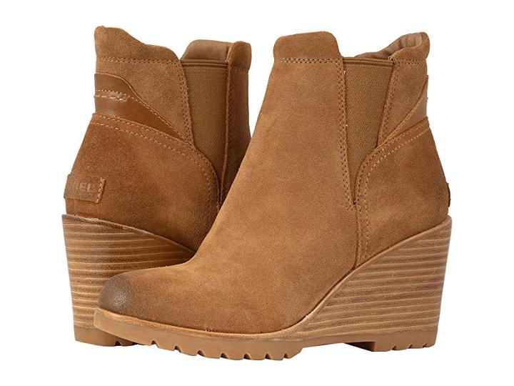 Sorel After Hours Chelsea (camel Brown Suede) Women's Waterproof Boots