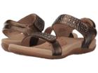Aetrex Maria (bronze) Women's Sandals