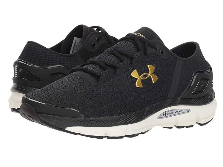 Under Armour Ua Speedform Intake 2 (black/charcoal/metallic Gold) Men's Shoes