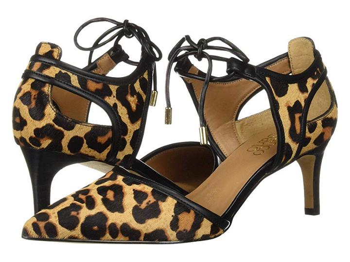 Franco Sarto Darlis 2 (camel/black Brahma Hair Calf) Women's Shoes