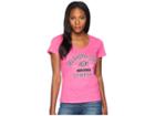 Champion College Oklahoma State Cowboys University V-neck Tee (wow Pink) Girl's T Shirt