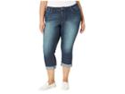 Signature By Levi Strauss & Co. Gold Label Plus Size Mid-rise Capri Jeans (splendor Original) Women's Jeans