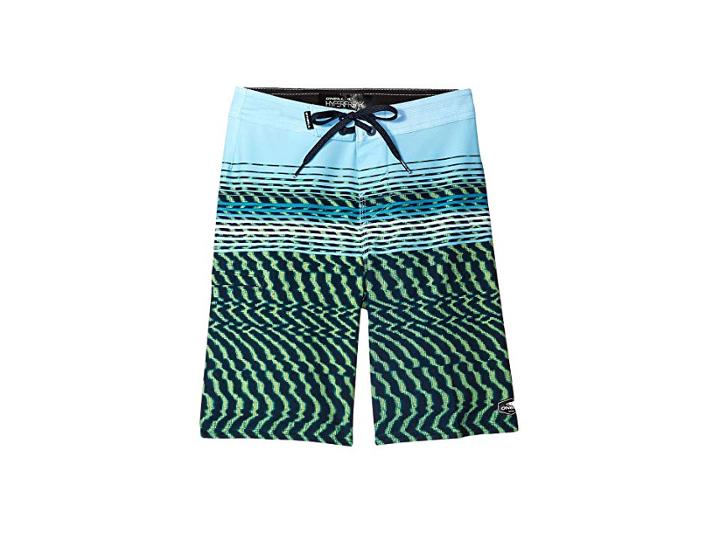 O'neill Kids Hyperfreak Wavelength Superfreak Boardshorts (big Kids) (lime) Boy's Swimwear