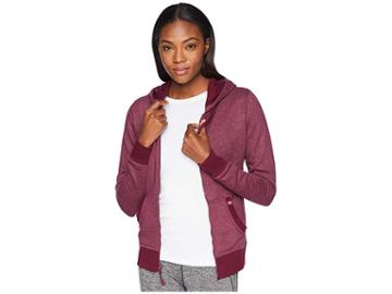 Pact Premium Organic Cotton Hoodie (plum) Women's Sweatshirt