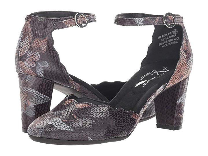 A2 By Aerosoles Park Ave (black Floral) High Heels