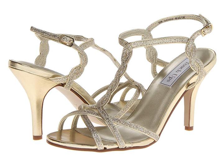 Touch Ups Fran (gold Glitter) High Heels