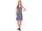 Smartwool Basic Merino 150 Pattern Dress (dark Blue Steel) Women's Dress