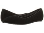 Crocs Lina Suede Flat (black) Women's Flat Shoes