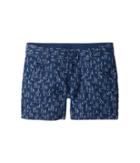 Columbia Kids Silver Ridge Printed Shorts (little Kids/big Kids) (carbon Trees Print) Girl's Shorts