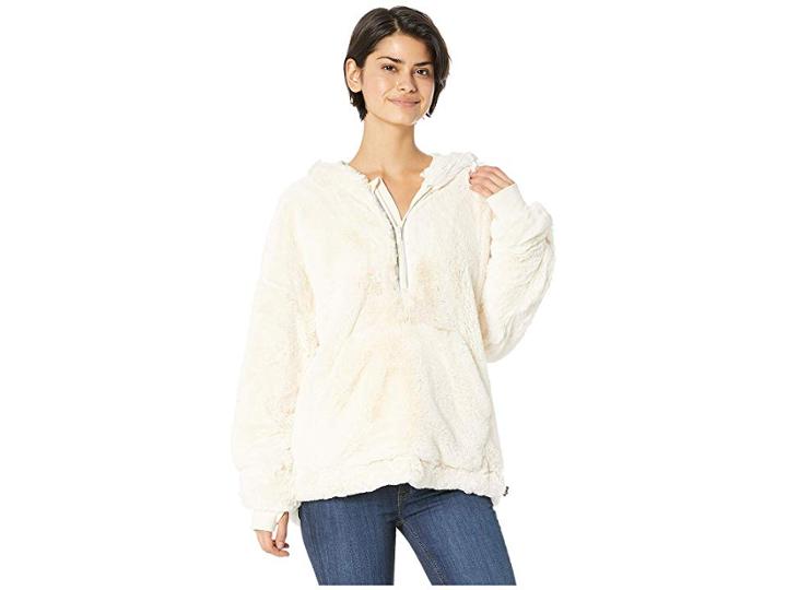 Free People Movement Off The Record Soft Pullover (beige) Women's Sweatshirt