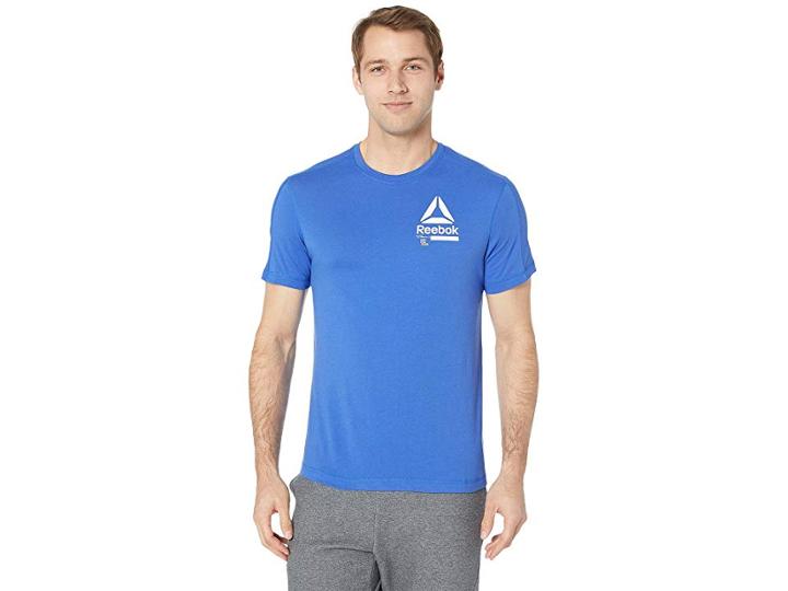 Reebok Speedwick Move Tee (crushed Cobalt) Men's Clothing