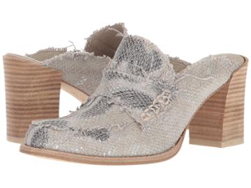 Right Bank Shoe Cotm Jade Heel (sand/silver) Women's Shoes