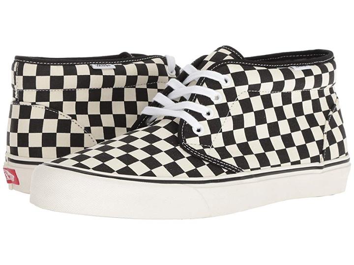 Vans Chukka Dx Sf ((surf Check) Black/white) Men's Shoes