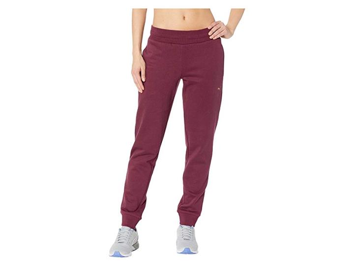 Puma Athletic Fleece Pants (fig) Women's Casual Pants