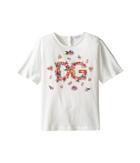 Dolce & Gabbana Kids Mambo Logo T-shirt (big Kids) (carretto Print) Girl's T Shirt