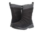 Columbia Meadows Slip-on Omni-heat 3d (black/dark Stone) Women's Cold Weather Boots
