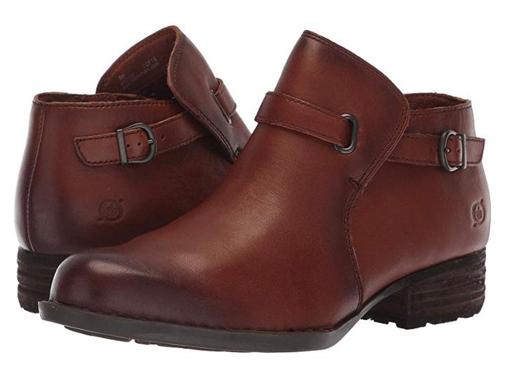 Born Kristina (brown Full Grain) Women's Pull-on Boots