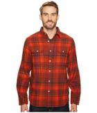 The North Face Long Sleeve Arroyo Flannel Shirt (ketchup Red Plaid) Men's Long Sleeve Button Up