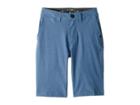 Quiksilver Kids Union Heather Amphibian Shorts (big Kids) (bijou Blue) Boy's Shorts