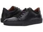 Aquatalia Alaric (black Embossed Soft Full Grain) Men's Lace Up Casual Shoes