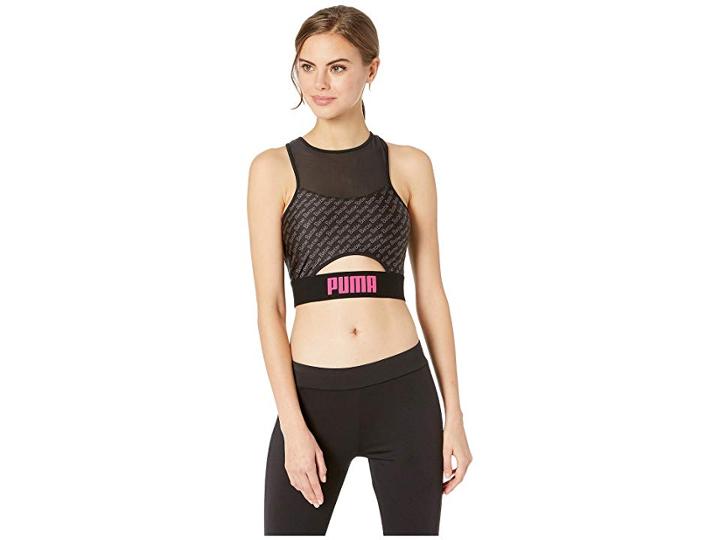 Puma Puma(r) X Barbietm Crop Top (puma Black) Women's Clothing