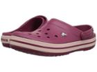 Crocs Crocband Clog (pomegranate/rose Dust) Clog Shoes