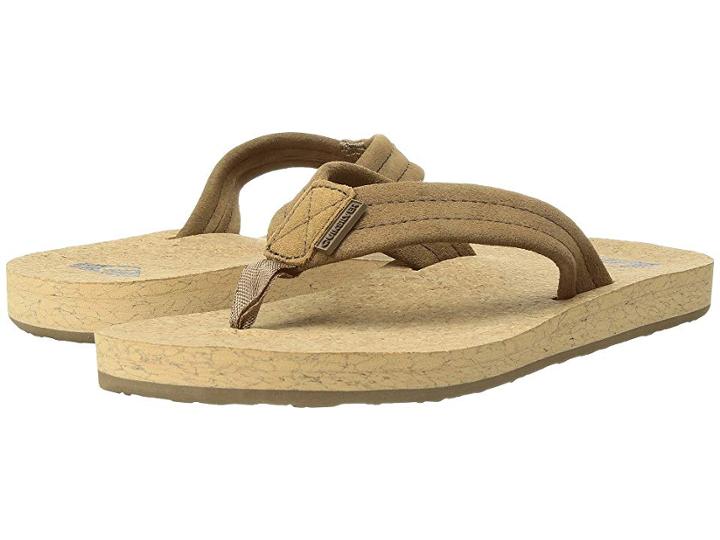 Quiksilver Carver Cork (brown/brown/brown 2) Men's Sandals