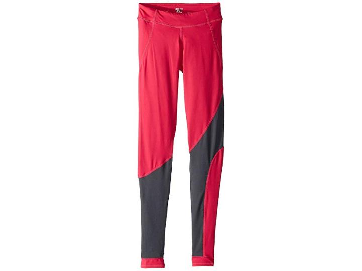 Bloch Kids Two-tone Leggings (little Kids/big Kids) (berry) Girl's Casual Pants