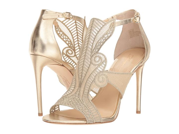 Imagine Vince Camuto Rashi (soft Gold/natural Silky Mesh) High Heels