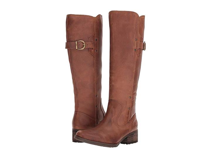 Born Mercado (light Brown Full Grain) Women's Pull-on Boots