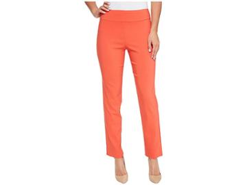 Krazy Larry Pull-on Ankle Pants (tangerine) Women's Dress Pants