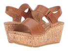 Born Mae (cognac Full Grain Leather) Women's Wedge Shoes