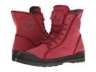 Palladium Pampa M65 Hi Lp (maroon/black/floral Lining) Women's Lace-up Boots