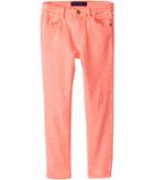 Tommy Hilfiger Kids Classic Jeggings (little Kids) (jolt Pink Neon) Girl's Casual Pants