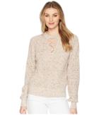 Splendid Cross Front Pullover (glow Multi) Women's Clothing