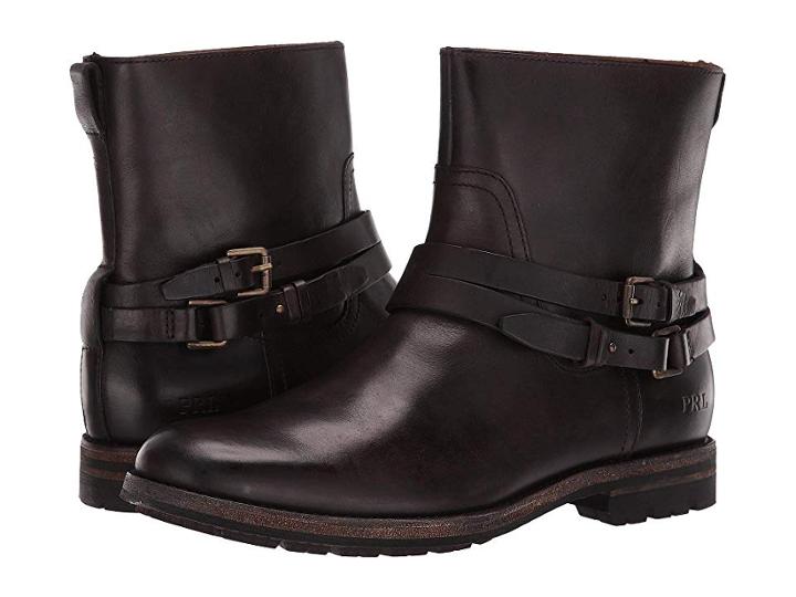 Polo Ralph Lauren Mersey Casual Boots (dark Brown) Men's Shoes