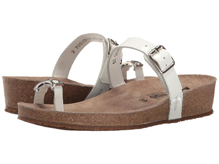 Mephisto Ilaria (white Patent) Women's Sandals