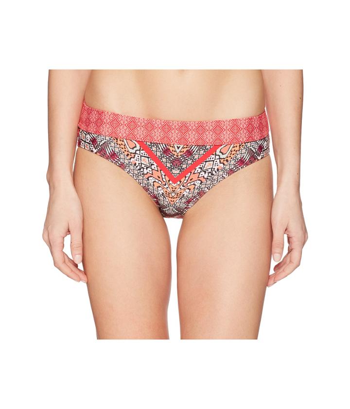 Prana Ramba Bottom (carmine Pink Marrakesh) Women's Swimwear