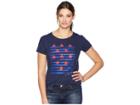 U.s. Polo Assn. Star Graphic Tee (navy) Women's T Shirt