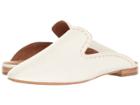Frye Gwen Pickstitch Slide (white) Women's Slide Shoes