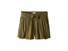 Roxy Kids Little Mind Shorts (big Kids) (burnt Olive) Girl's Shorts