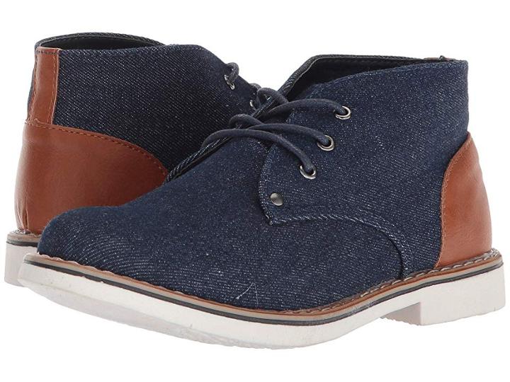 Steve Madden Kids Btempler (little Kid) (blue) Boy's Shoes
