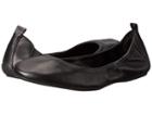 Cole Haan Jenni Ballet Ii (black Leather) Women's Flat Shoes