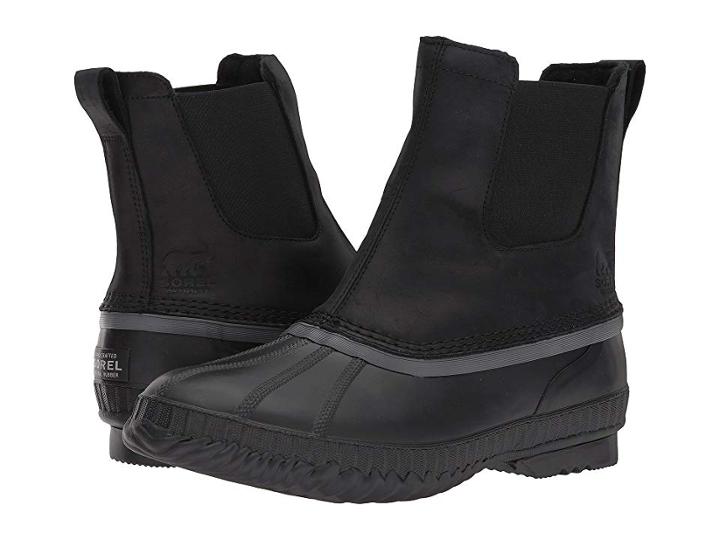 Sorel Cheyanne Ii Chelsea (black/dark Grey) Men's Waterproof Boots