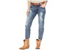 Rock And Roll Cowgirl Boyfriend Crop In Dark Vintage W5-6677 (dark Vintage) Women's Jeans
