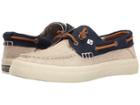 Sperry Crest Resort Canvas Two-tone (ivory/navy) Women's Lace Up Casual Shoes