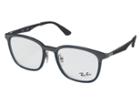 Ray-ban 0rx7117 (matte Transparent Grey/blue) Fashion Sunglasses