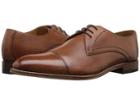 Stacy Adams Madison Ii Cap Toe Lace (cognac) Men's Lace Up Cap Toe Shoes